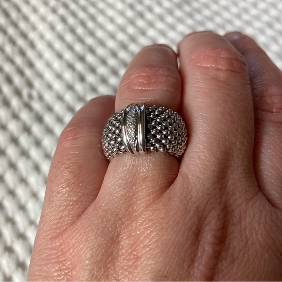 Vintage silver ring - Picture 2 of 8